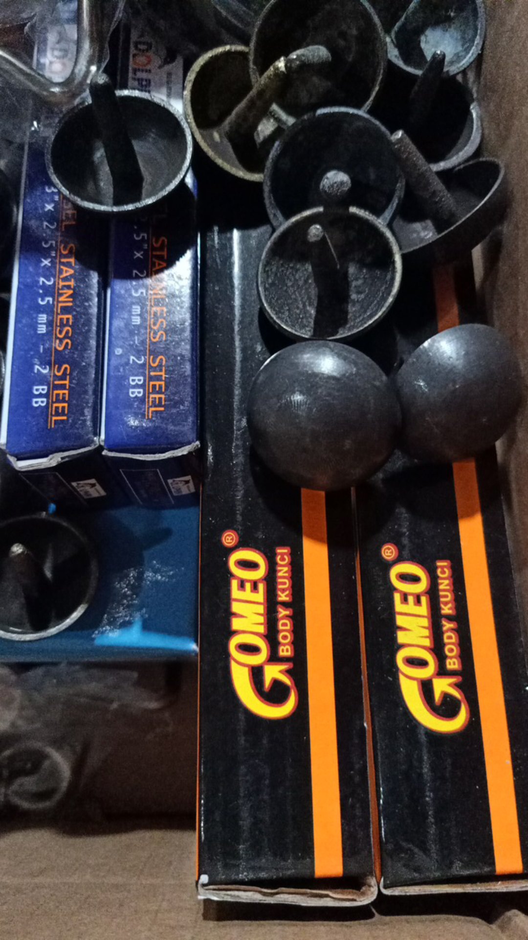 Paku Payung Antik Diameter 3 Cm Cembung Antiq Hiasan Pintu Rumah Gebyok Kuno Antique Kuningan Full