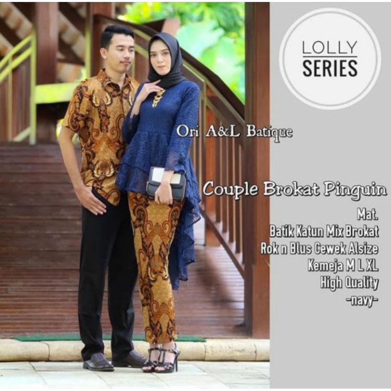 COUPLE BROKAT KEBAYA ,COUPLE LOLLY SERIES