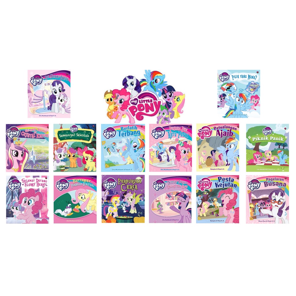 My Little Pony Buku Cerita Anak Berwarna