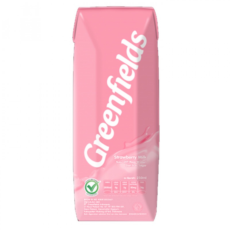 

Greenfields Uht Milk Strawbery 250Ml