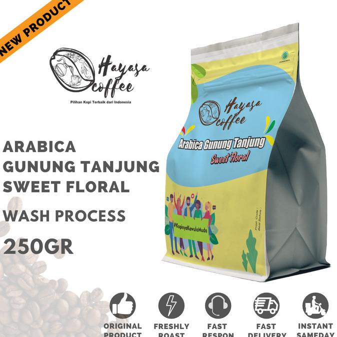 

[ COD ] Kopi Arabika Gunung Tanjung - Sweet Floral (Limited edition) - 250g TERBARU Kode 1312