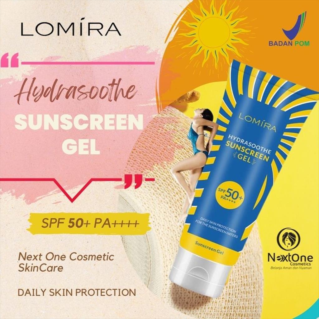 LOMIRA hydrasoothe sunscreen gel spf 50 pa++++