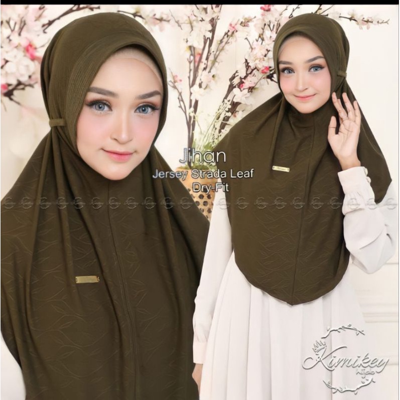 hijab kimikey bergo tali ,