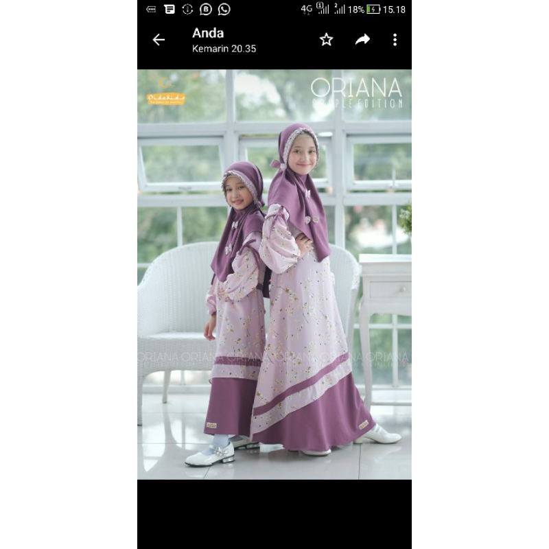 gamis oriana oidokids suyanti