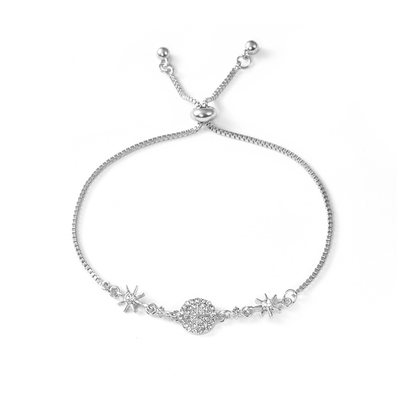 Co Co Gelang Tangan Elastis Adjustable Motif Bintang Untuk Perhiasan Wanita