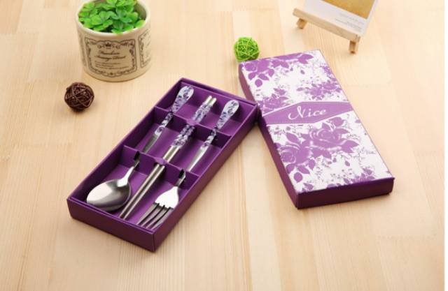 UNNISO  - Sendok Garpu Sumpit Set / Alat Makan Set Travel Portable