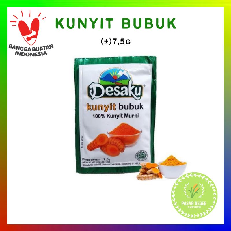 

KUNYIT BUBUK DESAKU [10g]