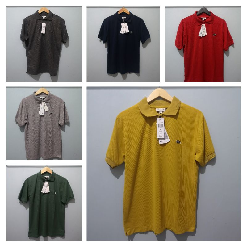 Kaos Polo Shirt / Baju Kaos kerah Pria Original LACOSTE