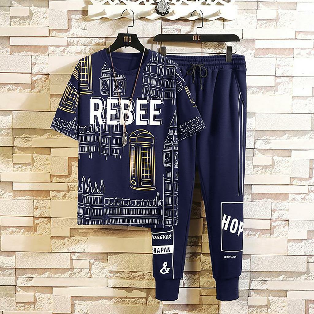 BISA COD/JHOSE/STELAN REBEE/SET BAJU LENGAN PENDEK DAN CELANA PANJANG/TERBARU