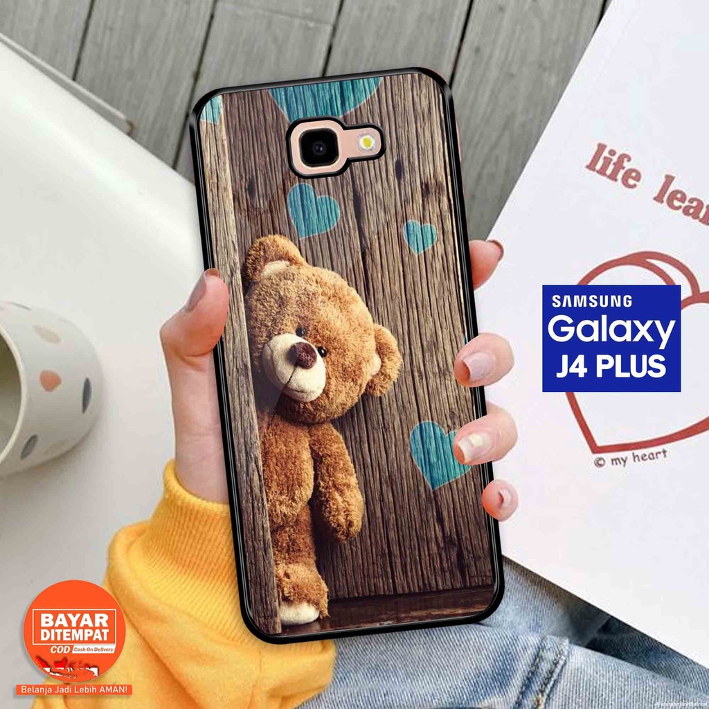 Untung Case Samsung J4 Plus [ Fold 42 ] - Hardcase Samsung J4 Plus  - Softcase Samsung J4 Plus - Cas