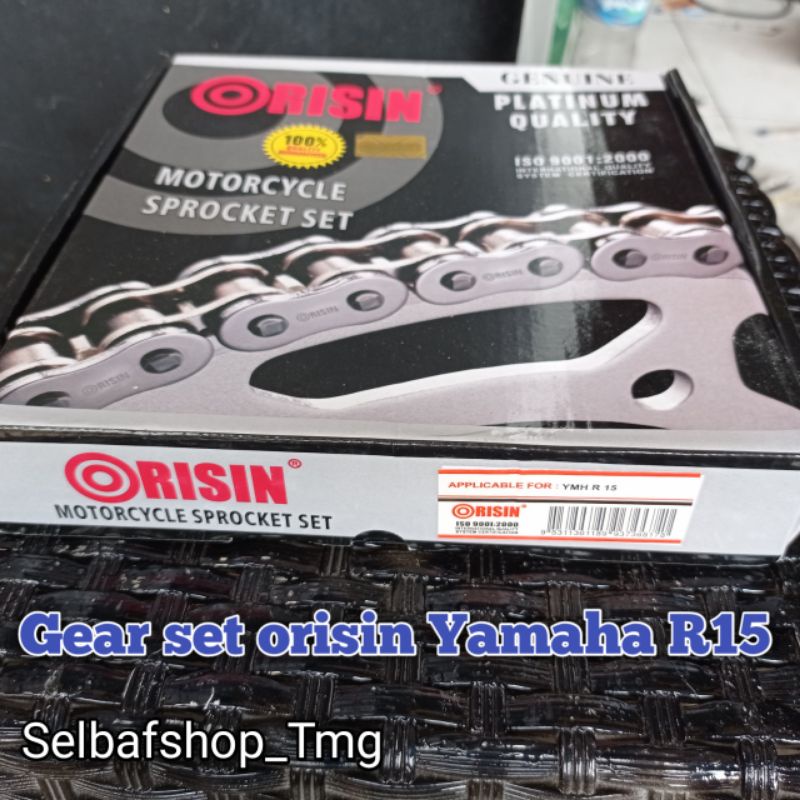 Gear set Yamaha R15 v2 merk orisin