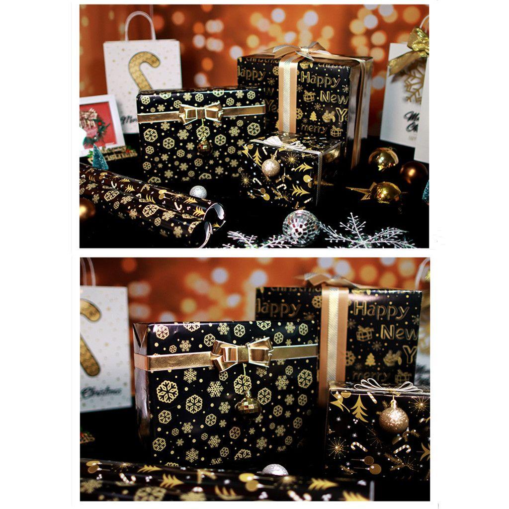 R-flower Wrapping Paper Tahan Lama Tahun Baru Xmas Merry Christmas Bungkus Kado