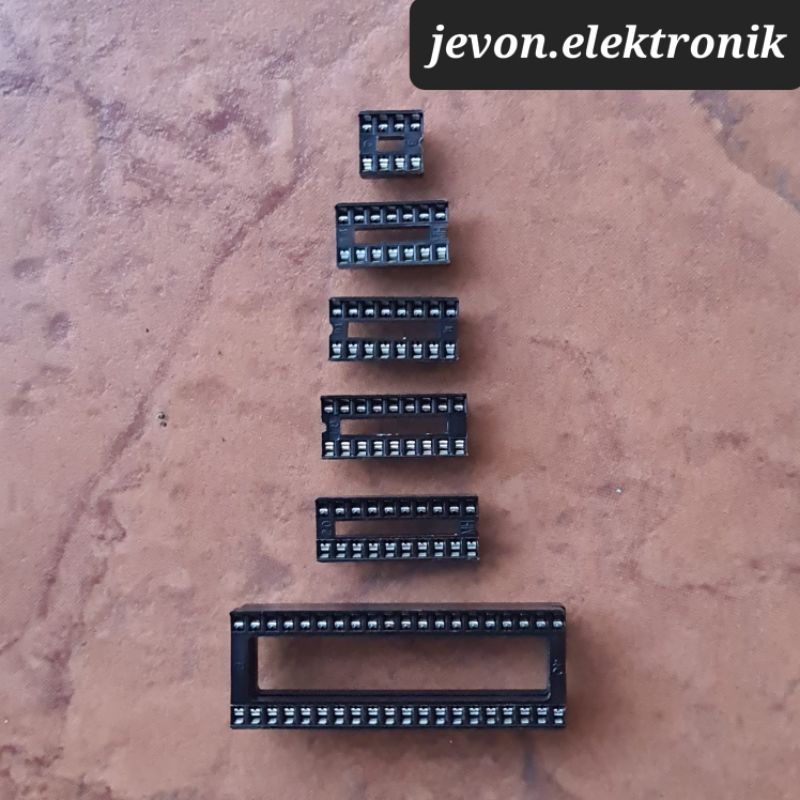 Soket IC 8p 14p 16p 18p 20p 40p Socket 8 14 16 18 20 40 p pin