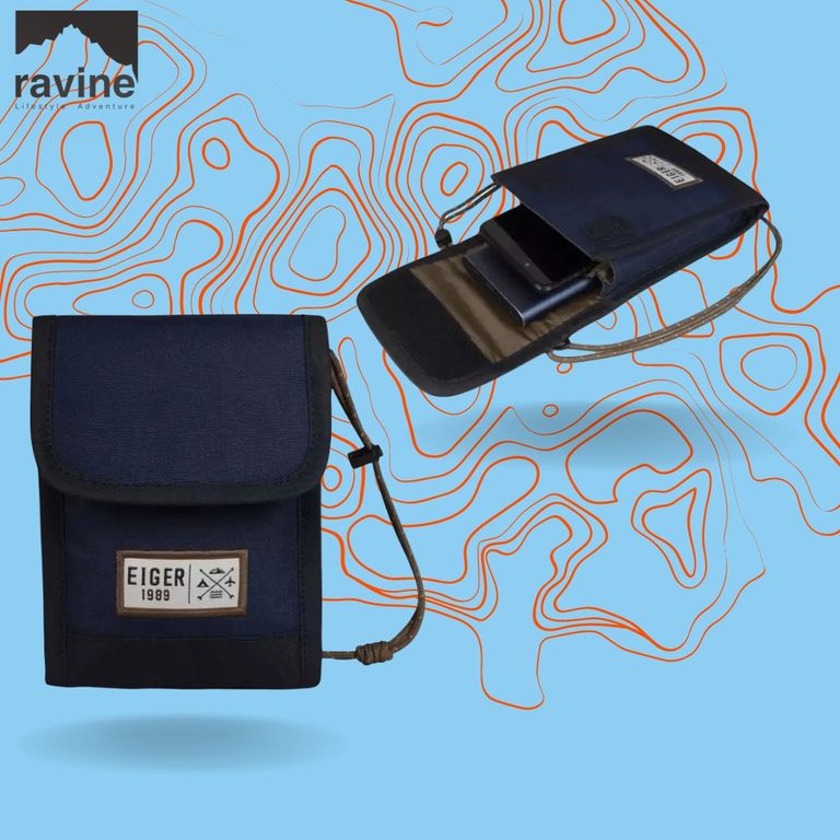 EIGERTAS SELEMPANG X-ROADTRIP ORIGINAL TRAVEL POUCH - NAVY