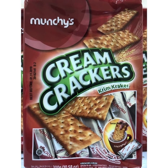 

Wafer-Biskuit- Munchys Cream Crackers / Munchy'S Krim Kraker / Biskuit Krim 300Grm -Biskuit-Wafer.