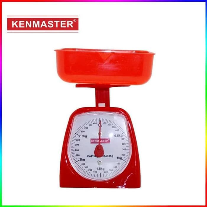 Kenmaster Timbangan Kue 5 Kg - Merah