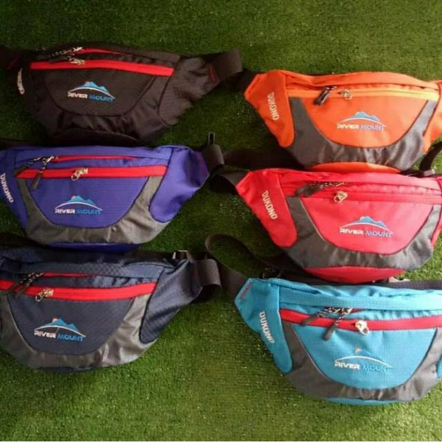 Tas Selempang Pinggang River Mount Dukono Waistbag Slingbag