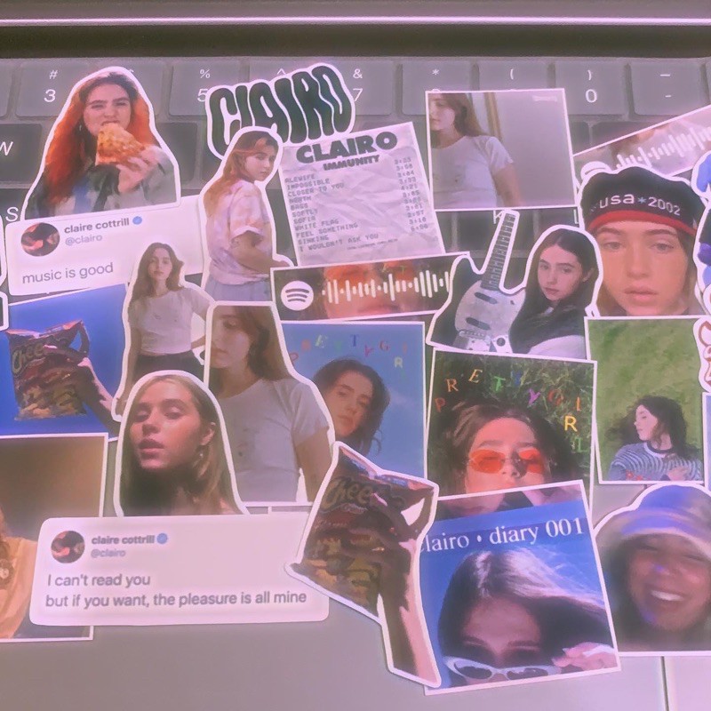 clairo stickers