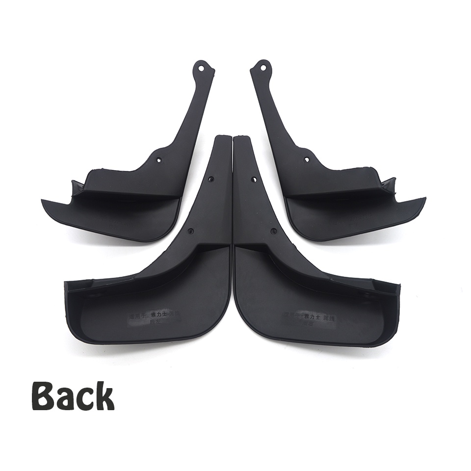 1 Set Mud Flap Pelindung Splash Untuk Fender Mobil Toyota Yaris VITZ Hatchback 2005-2008 2009 2010 2011