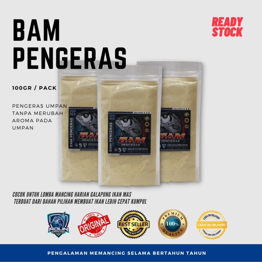 Bam pengeras adun mancing asli / pengeras umpan pancing / kinoy adun mancing