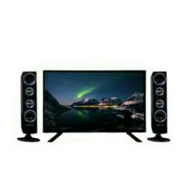 POLYTRON TV LED 39 inch - PLD40TS153 + TOWER SPEAKER GARANSI 5 TAHUN