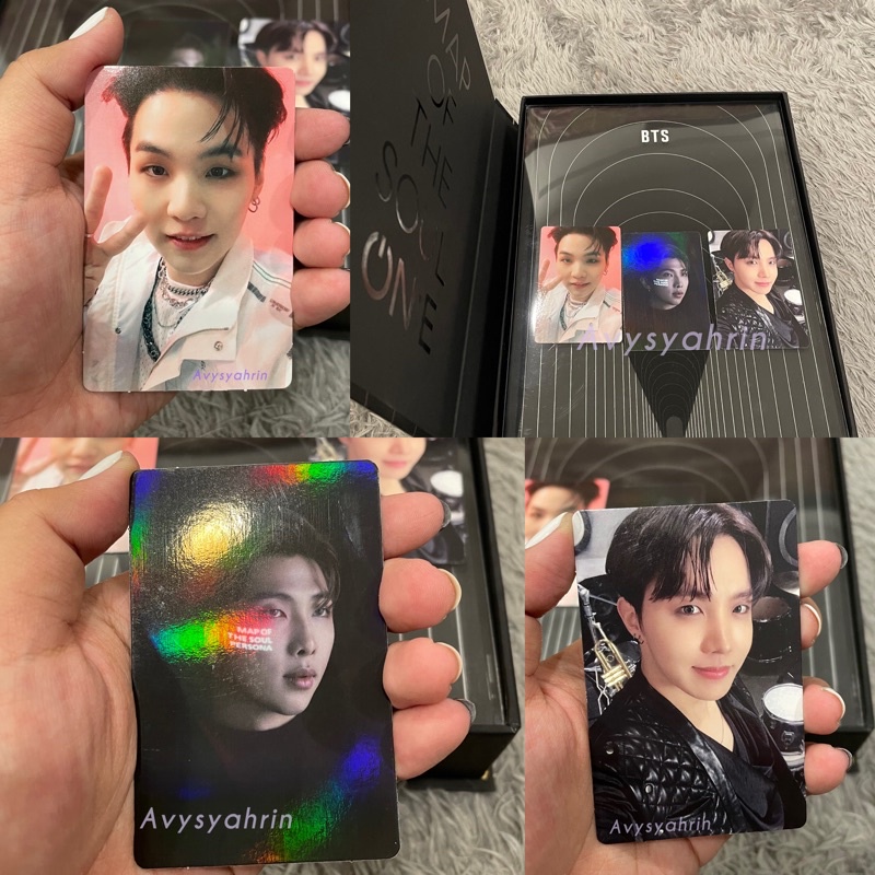 RPC MCB JHOPE ROUTE VER. SUGA CLUE VER. & HOLOGRAM PC RM