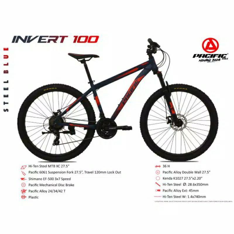 Pacific INVERT 100 Ring 27,5&quot;