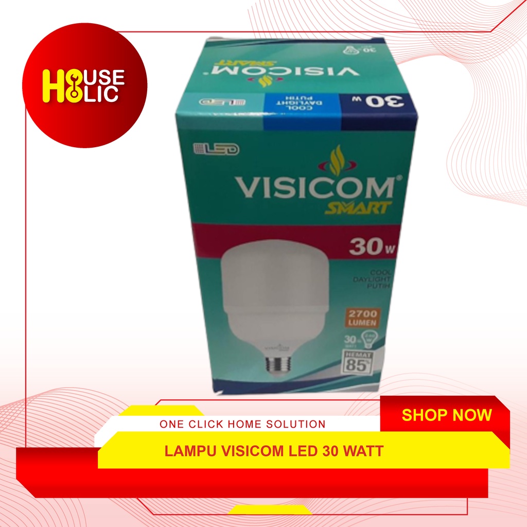 Balon Lampu Visicom LED Bulb Kapsul 30 W / Bohlam Lamp Capsule 30 Watt