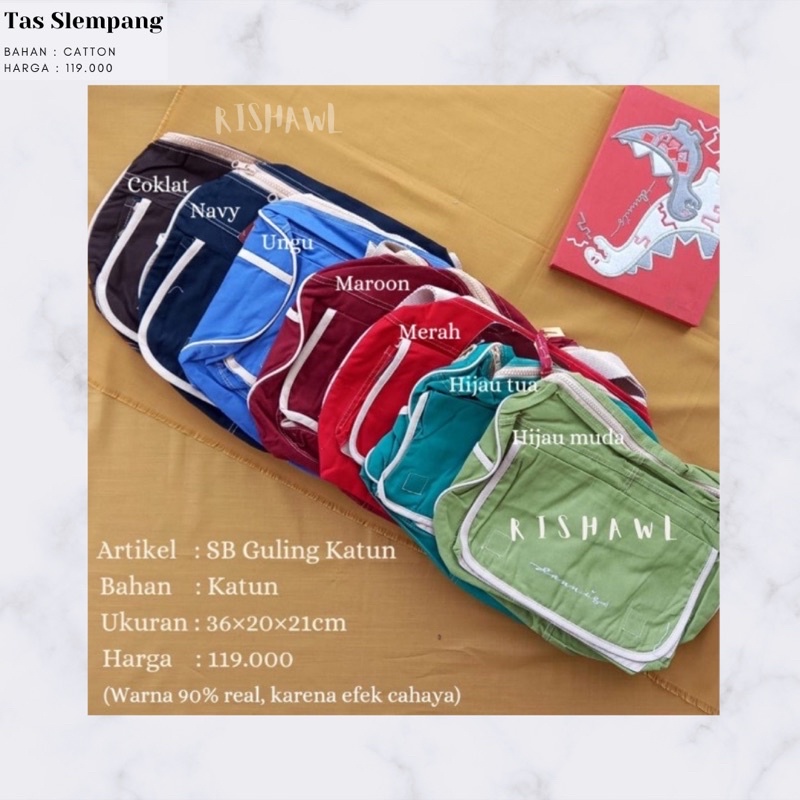 Tas Slempang Guling by Dannis (Rumah Dannis)