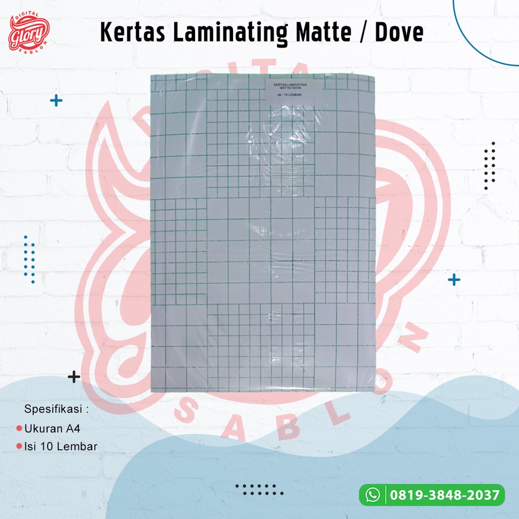 

Kertas Laminating Matte/Dove