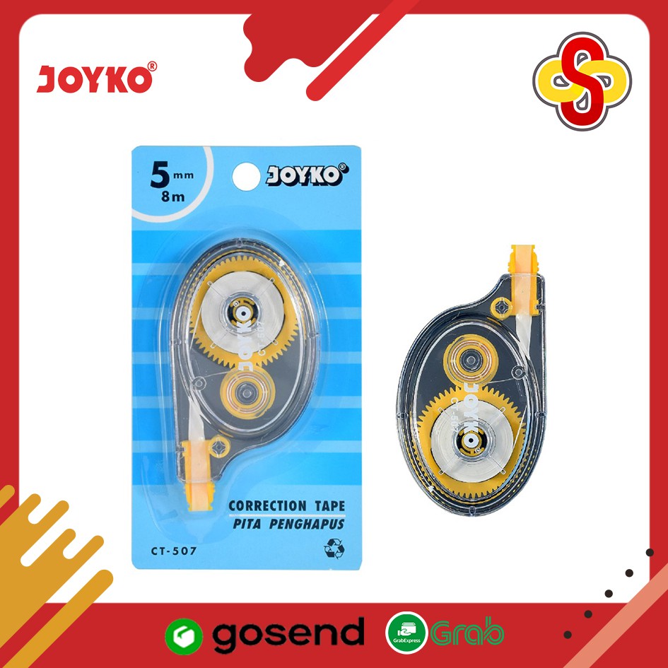 Correction Tape / Stipo / Pita Koreksi Joyko CT-507