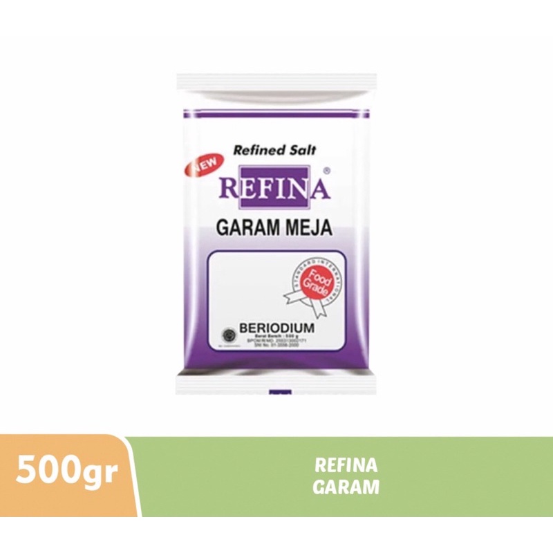 

Garam Refina Refill 500 gr gram g / 500gr / 500gram