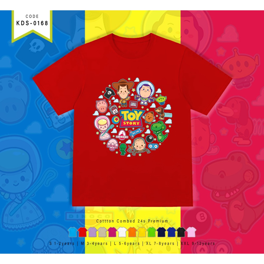 T-SHIRT / KAOS ANAK-ANAK TERMURAH BERGAMBAR TY OVAL - TERIMA CUSTOM KAOS KELUARGA