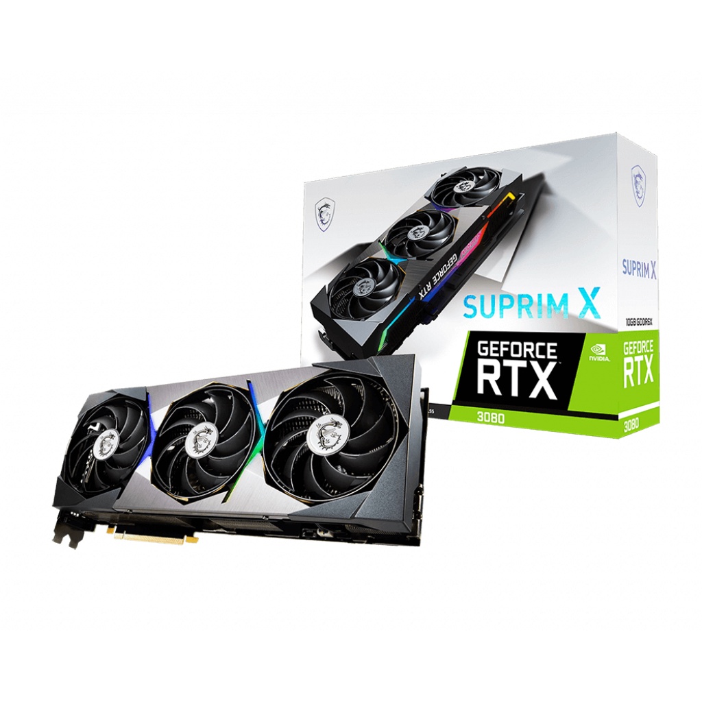 MSI VGA GeForce RTX 3080 SUPRIM X 10G LHR