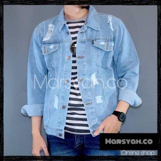 44+ Model Jaket Jeans Pria 2019 HD Terbaru