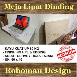  MEJA  LIPAT DINDING RAK MEJA  KOMPUTER  KERJA MURAH 