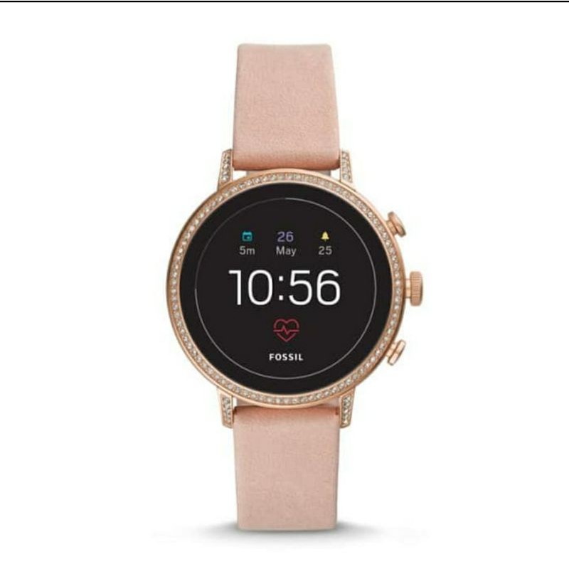 Fossil Smartwatch Gen 4 Blush Pink Rosegold Rose Gold Blink FTW6015