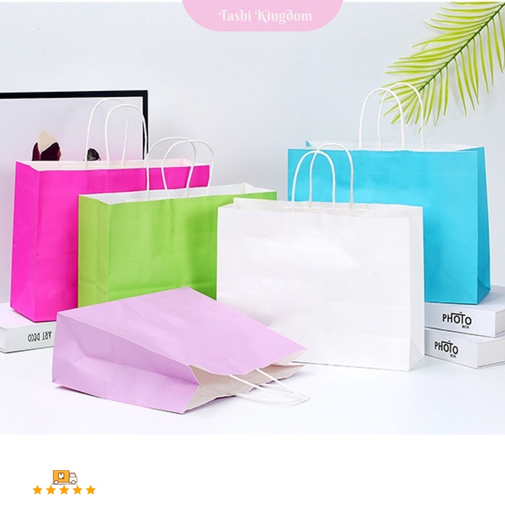 

PAPER BAG WARNA XL POLOS PAPERBAG HADIAH GOODIE BAG KADO HADIAH SERBAGUNA