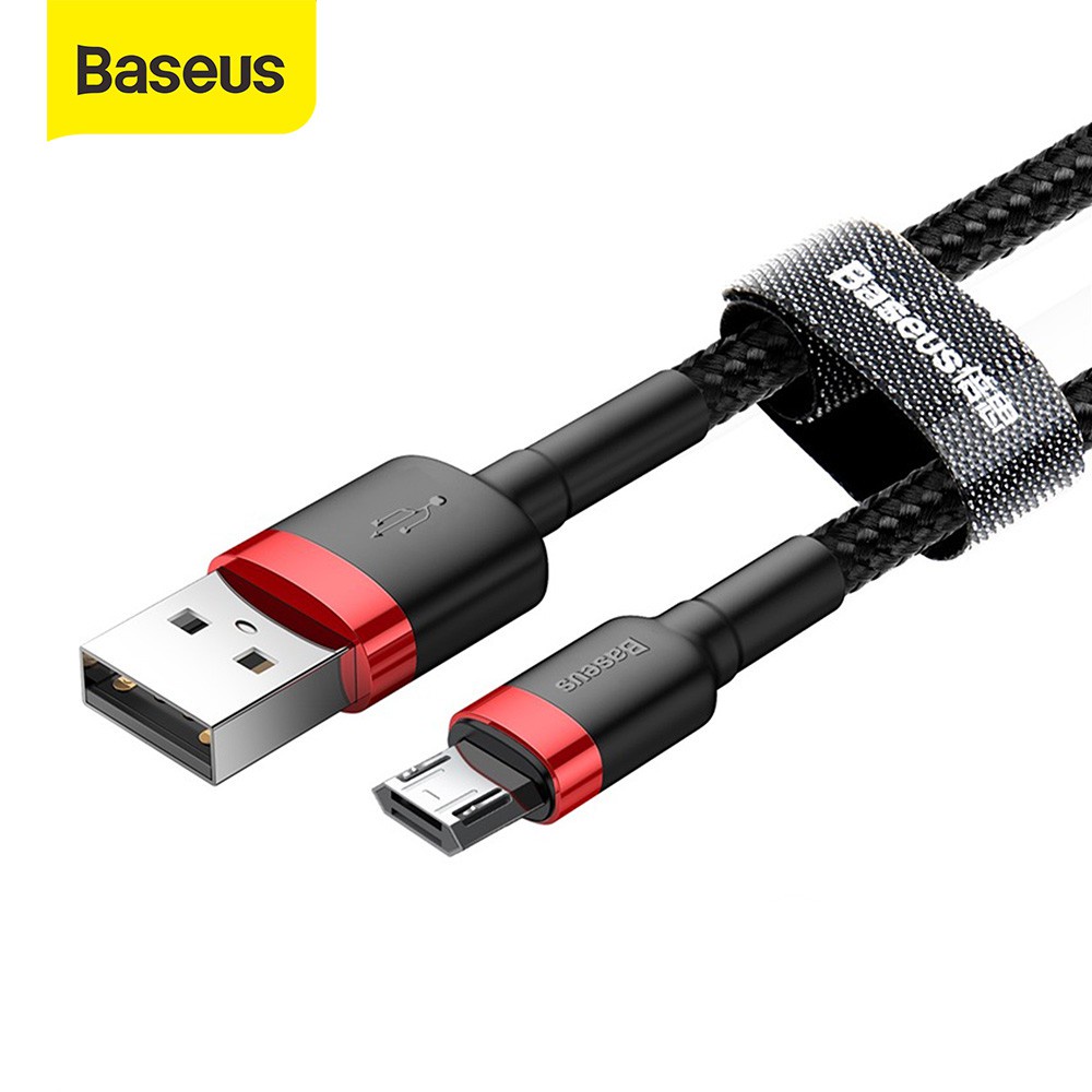 Baseus Kabel Data Micro Cafule Cable For Micro Quick Charge 2.4A