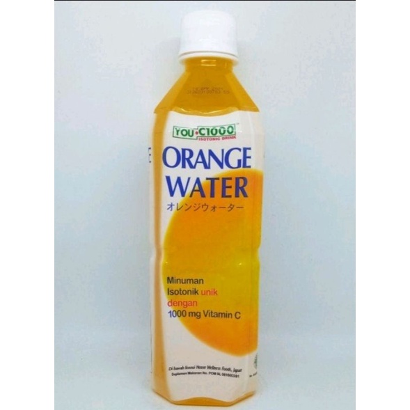 

YOU C 1000 ORANGE WATER 500ML - minuman isotonik vitamin c