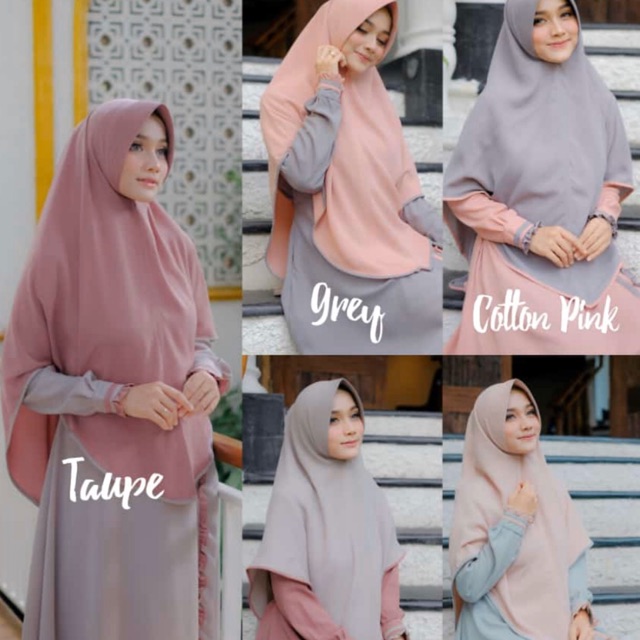 Ajwa Gamis Syari Set by AKIFA