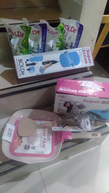 Hemat Paket 4 Pouch Sabun Pel Bolde Original