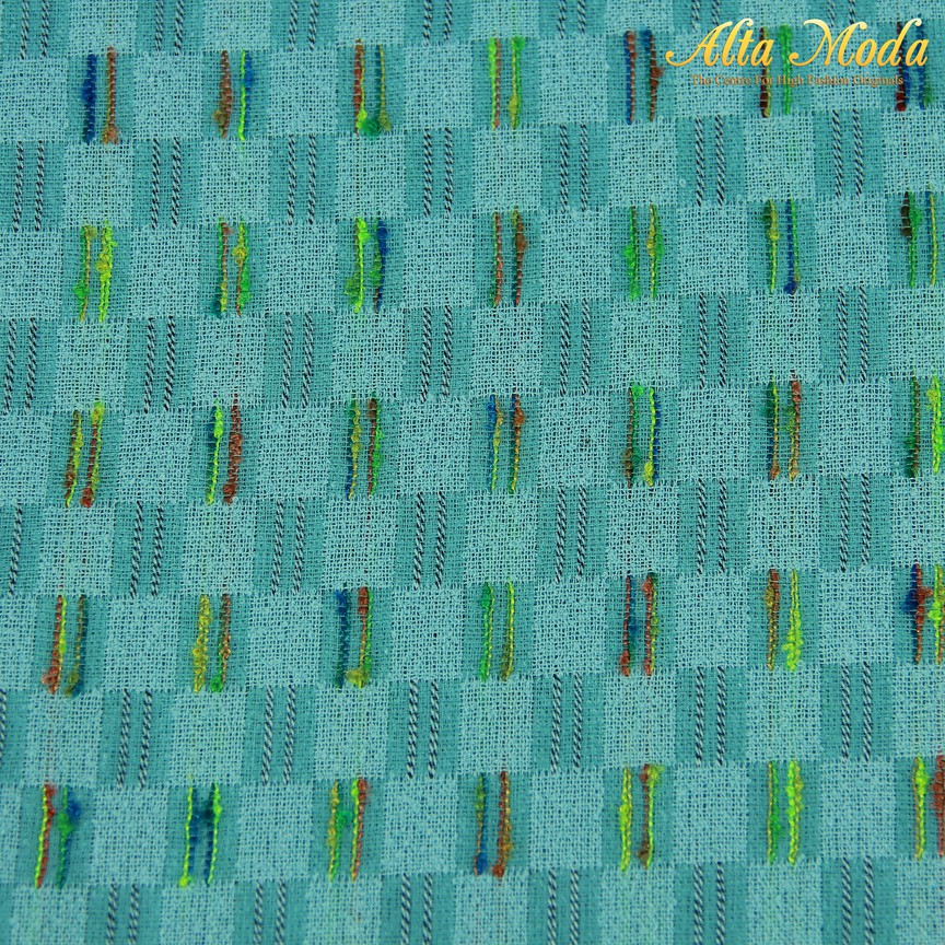 

Alta Moda Kaftan Jacquard Berserat Warna Tosca Green (1M)