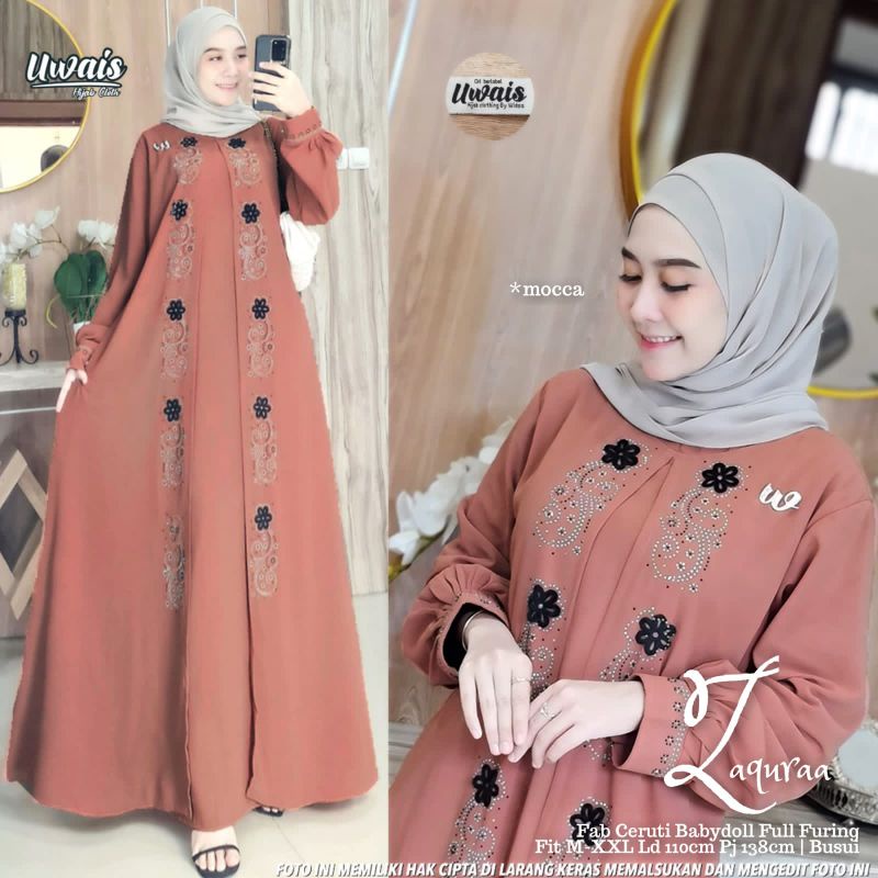 zaaqura gamis maxy by ori uwais