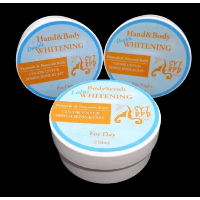 PAKET LENGKAP SYJ Whitening + LULUR 250ml