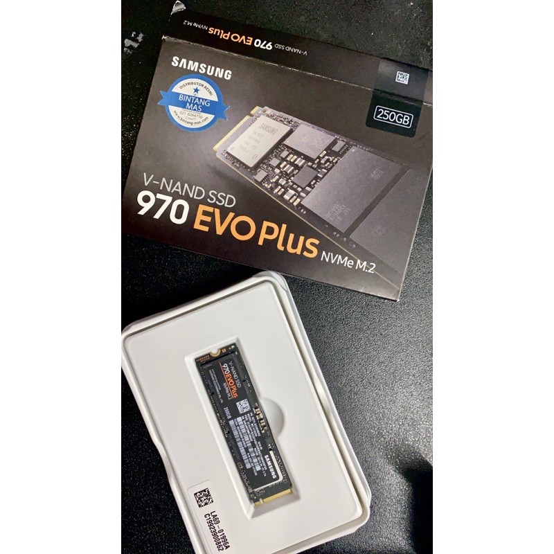 Samsung V-NAND SSD 970 Evo Plus NVMe M.2 250GB Second