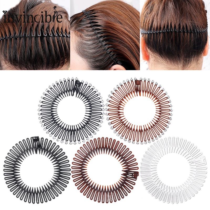 Flexible Sisir Rambut Fleksibel Bahan Plastik Untuk Unisex