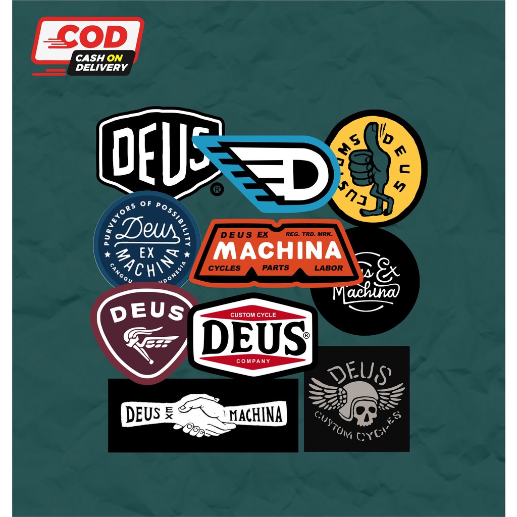 

Stiker sticker brand clothing isi 10 pcs josss PAKET