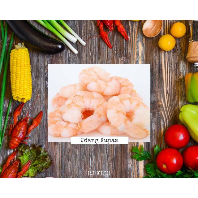 

Udang Cook Shrimp Kupas RJ Fish 500 gram