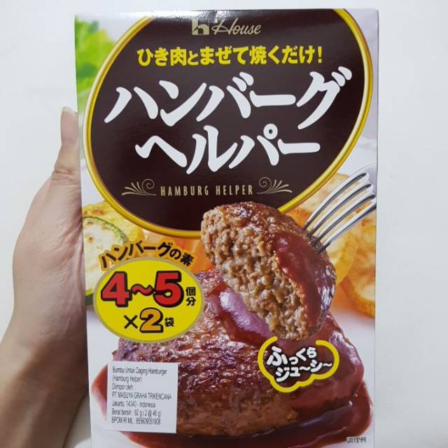 

House Hamburg Helper 92gr - Bumbu daging Hamburger ala Jepang